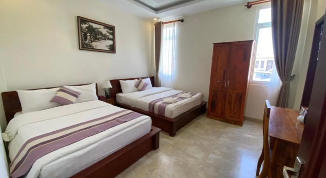Четырёхместный номер Standard Hoang Quan Hotel