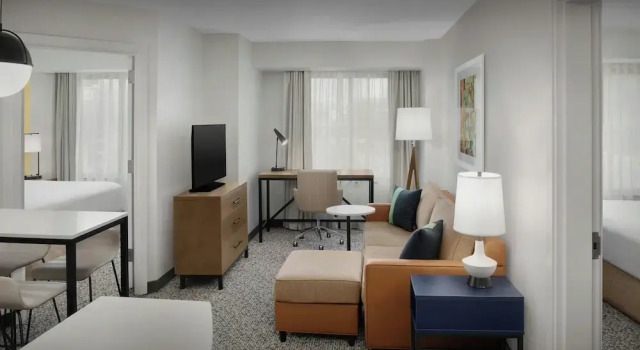 Люкс с 2 комнатами Residence Inn Seattle Bellevue Downtown