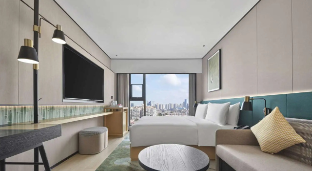Одноместный номер Deluxe Hilton Garden Inn Chengdu Tianfu Panda Tower