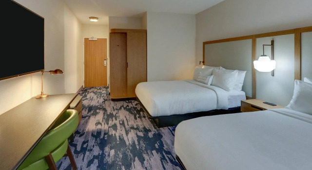 Четырёхместный номер Standard Fairfield Inn & Suites by Marriott Asheville Weaverville