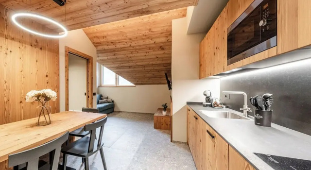 Апартаменты с балконом и с видом на горы El Giof Alpine Home
