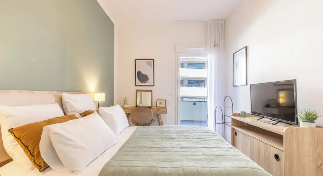 Апартаменты Zenao Apparthôtels Villeneuve Loubet