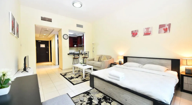 Студия KEN - Spectacular Furnished Studio