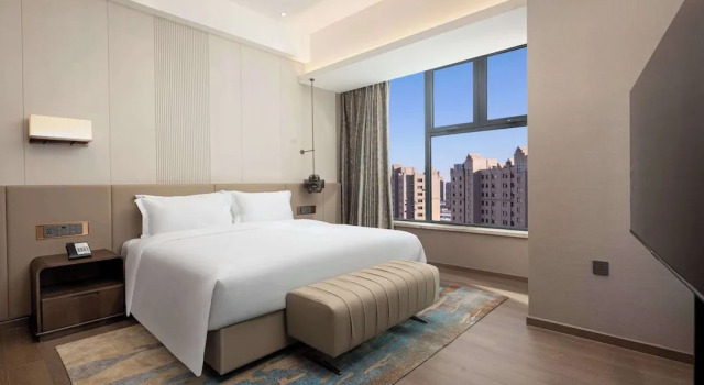 Двухместный люкс Deluxe Wyndham Dalian Jinpu