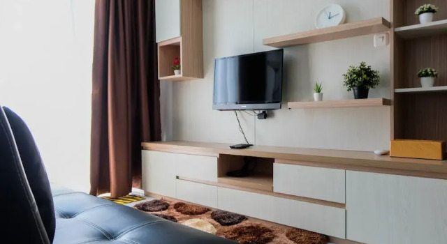 Relaxing 1BR Room Casa De Parco Apartment, Book Apartment Legok West Java
