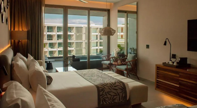 Четырёхместный полулюкс Preferred Club с панорамным видом Dreams Bahia Mita Surf and Spa - All Inclusive