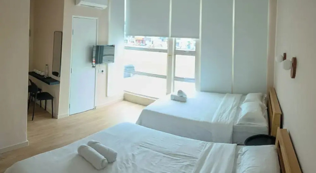 Standardowy dwuosobowy rodzinny pokój z widokiem na miasto Keteri Boutique Hotel