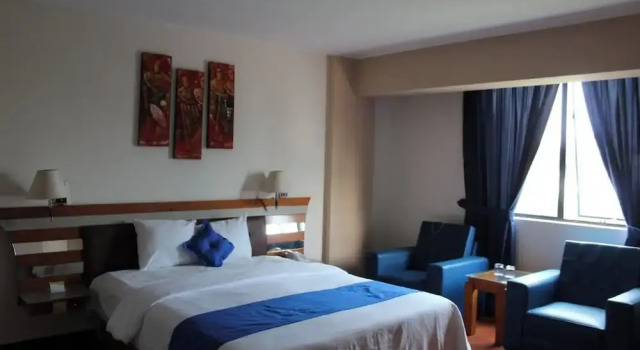 Двухместный люкс Deluxe Blue Star Hotel