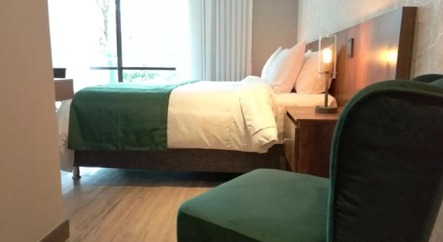 Двухместный номер Deluxe с балконом Cafe Hotel Medellín