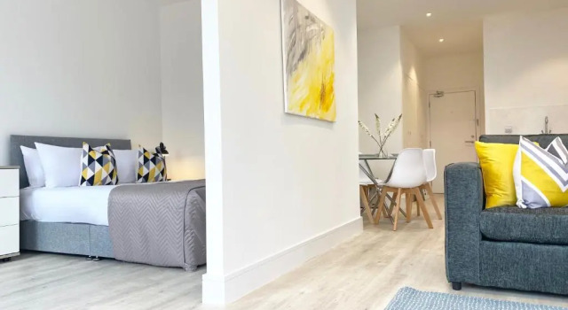 Fleet Heights Apartment Two, Book Lejlighed Lejligheder i Hampshire, Lejlighed