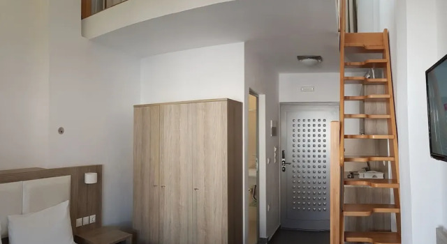 Апартаменты c 1 комнатой с балконом и с видом на сад Finikas Garden Beach Resort Nikiti