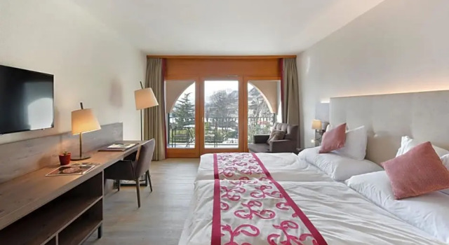 Двухместный номер Deluxe с видом на сад Hôtel des Vignes