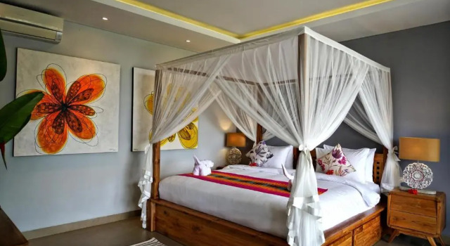 RC ubud villa, Reservar Vila Hotéis em Bali com piscina, Piscina