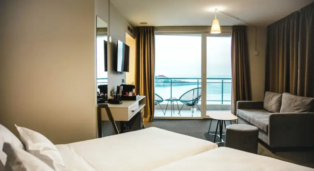 Семейный номер Standard с балконом и с видом на море Hotel Antea - By The Sea