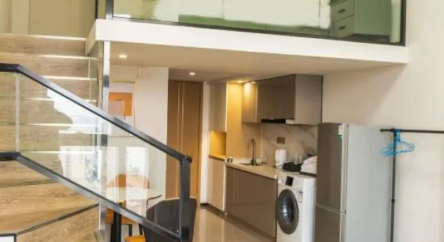Люкс с красивым видом из окна Zhuhai Yuli Serviced Apartment (Huafa Shangdu Regenerated Times Store)