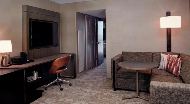 Люкс c 1 комнатой Chicago Marriott Southwest at Burr Ridge