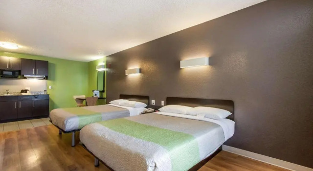 Четырёхместный номер Standard Studio 6 Extended Stay - Coral Springs, FL - Fort  Lauderdale