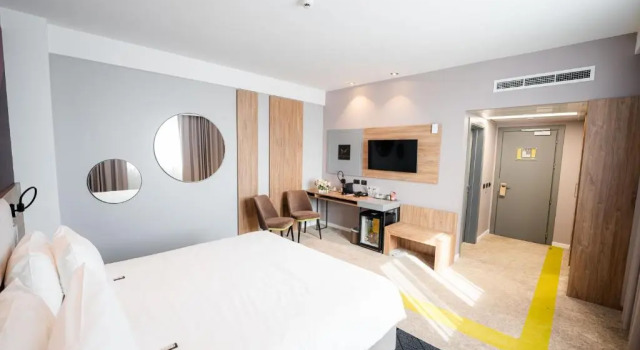 Deluxe Dvoulůžkový s manželskou postelí pokoj Mandachi Hotel & SPA
