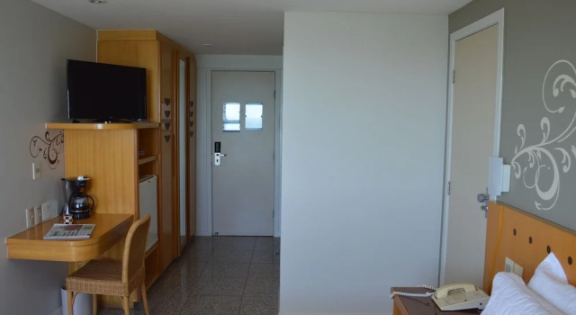 Flat na Beira Mar de Fortaleza (dentro de hotel famoso)