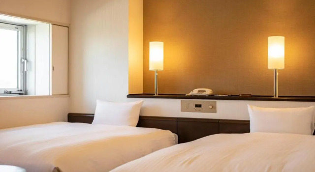 Двухместный номер Deluxe Nishitetsu Inn Kurosaki