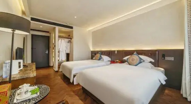 Номер Deluxe Bliss Qintai Tibetan Boutique Hotel