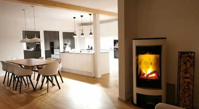 Коттедж Chalethaus-Chiemsee - Luxus 268 qm Ferienhaus am Chiemsee - Neubau