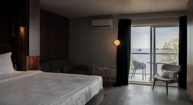 Номер Deluxe Auberge Des Îles, un hôtel Hyvi
