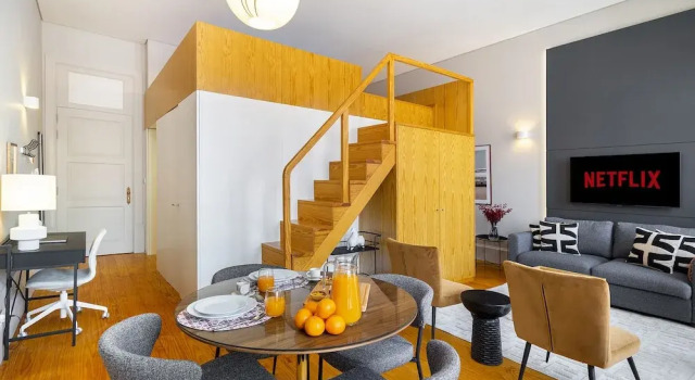 Студия Central 1-Bed W/ Top View Perfect To Explore Porto