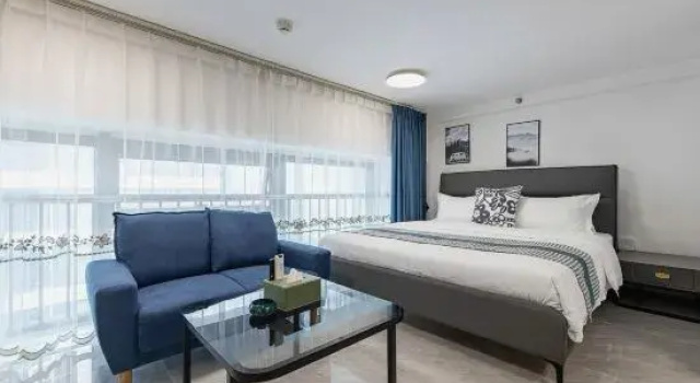 Люкс Yunqi International Apartment (Guangzhou International Financial City Sanxi Subway Station Store)