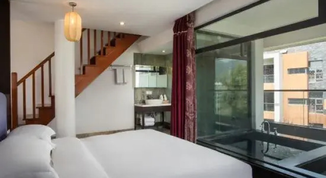 Люкс Deluxe Jiangxi Tianmu Lushan Hot Spring Resort Area