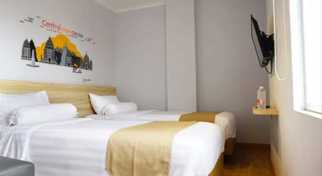 Двухместный номер Deluxe Central Front One Inn Jakarta Airport