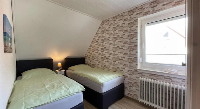 Апартаменты с балконом Ferienwohnung " Uns Fischerhuus "