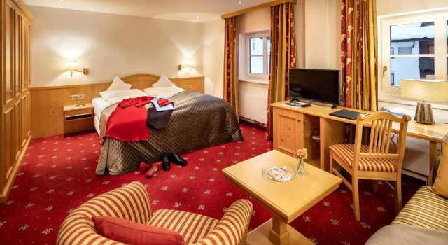 Номер Standard Hotel Tannbergerhof im Zentrum von Lech