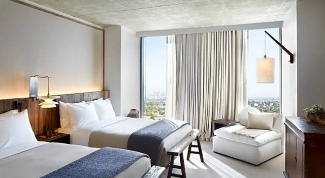 Люкс Panoramic с 2 комнатами 1 Hotel West Hollywood