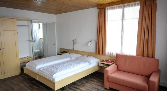 Двухместный номер Superior с балконом и с видом на горы Hotel Alpenruh