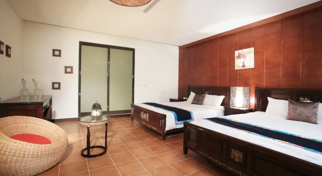 Четырёхместный номер Deluxe Green Life Spa Hot Spring Hotel