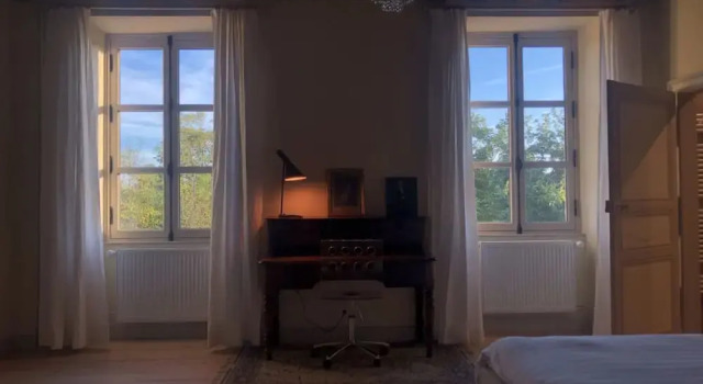 Camera doppia Comfort con vista sul giardino ZONE BLEUE