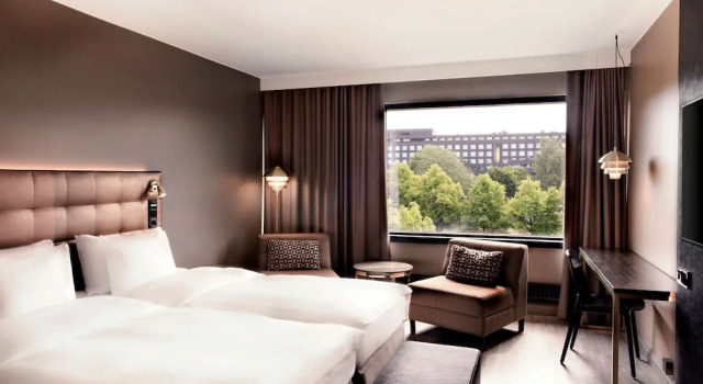 Номер Superior с видом на реку Radisson Blu Marina Palace Hotel, Turku