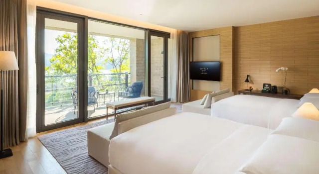 Двухместный номер Deluxe с балконом Conrad Hangzhou Tonglu