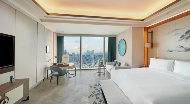 Двухместный номер Deluxe с видом на город Raffles Shenzhen
