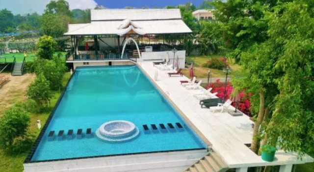 LARNG YAY  Riverview Resort Hotel, Buchen Sie Resort Resorthotels in Provinz Vientiane, Resort