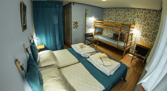 Четырёхместный номер Standard Vallåsens Värdshus STF Hostel