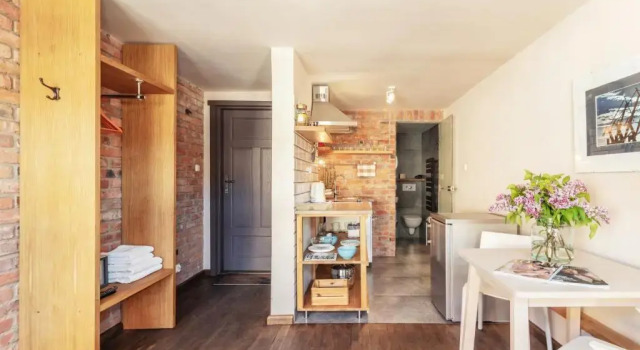 Апартаменты c 1 комнатой Apartament gdański