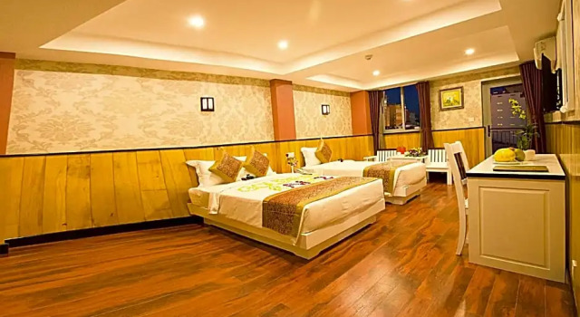 Двухместный номер Deluxe с видом на город Golden Rain 2 Hotel Nha Trang Beach