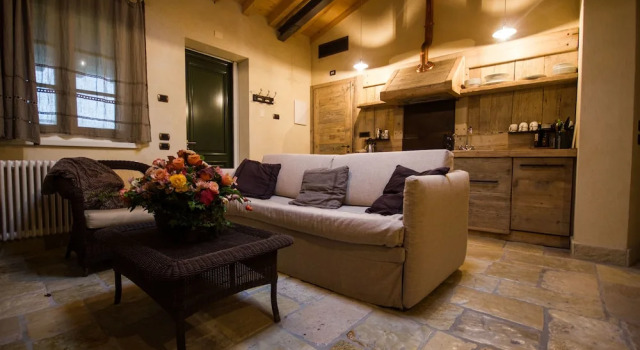 Апартаменты c 1 комнатой с видом на сад Olimagio Farm Stay with animals and 25m pool, beach at cycling distance