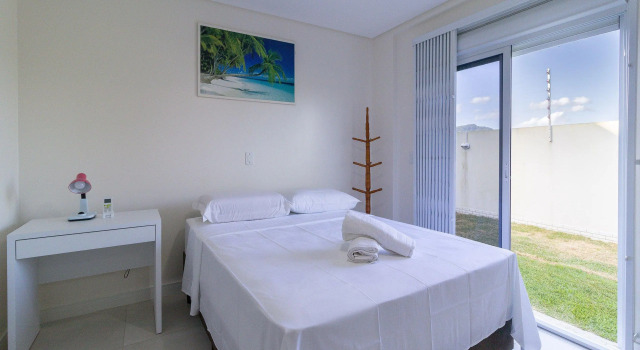 Apt Garden com churrasqueira 550m da praia CLG0001