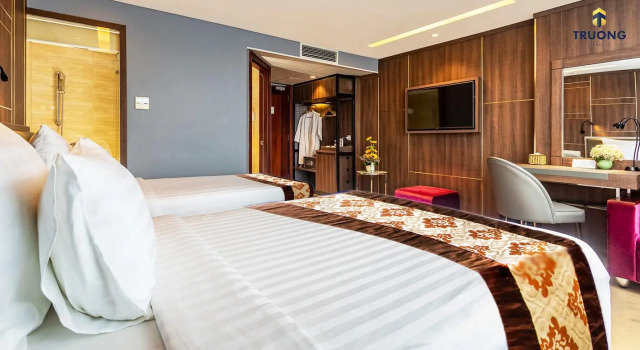Двухместный номер Deluxe с видом на море Truong Hotel