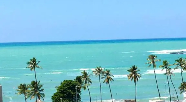 Apartamento Beira Mar Maceio Cote DAzur, Забронировать Апартаменты/квартира Отели Алагоас с бассейном, Бассейн