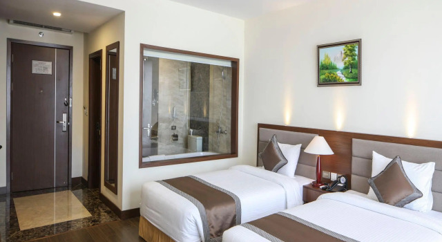 Двухместный номер Deluxe Muong Thanh Grand Quang Tri Hotel