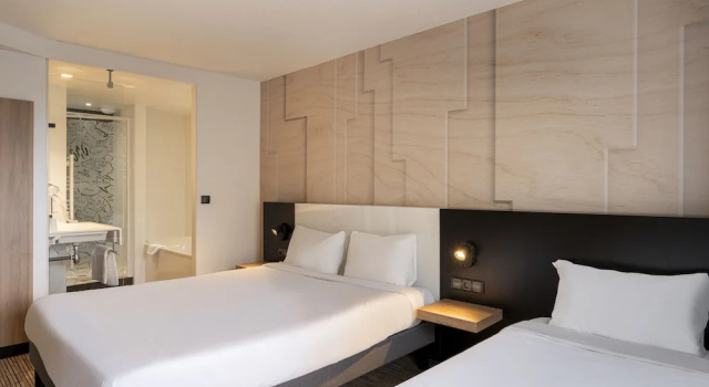 Четырёхместный номер Standard B&B HOTEL Lorient Ploemeur